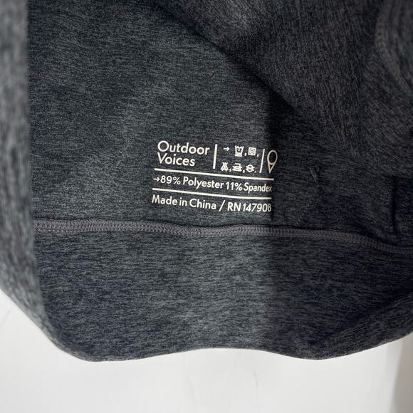 Outdoor Voices Gray Pullover Hoodie Small - Picture 5 of 6